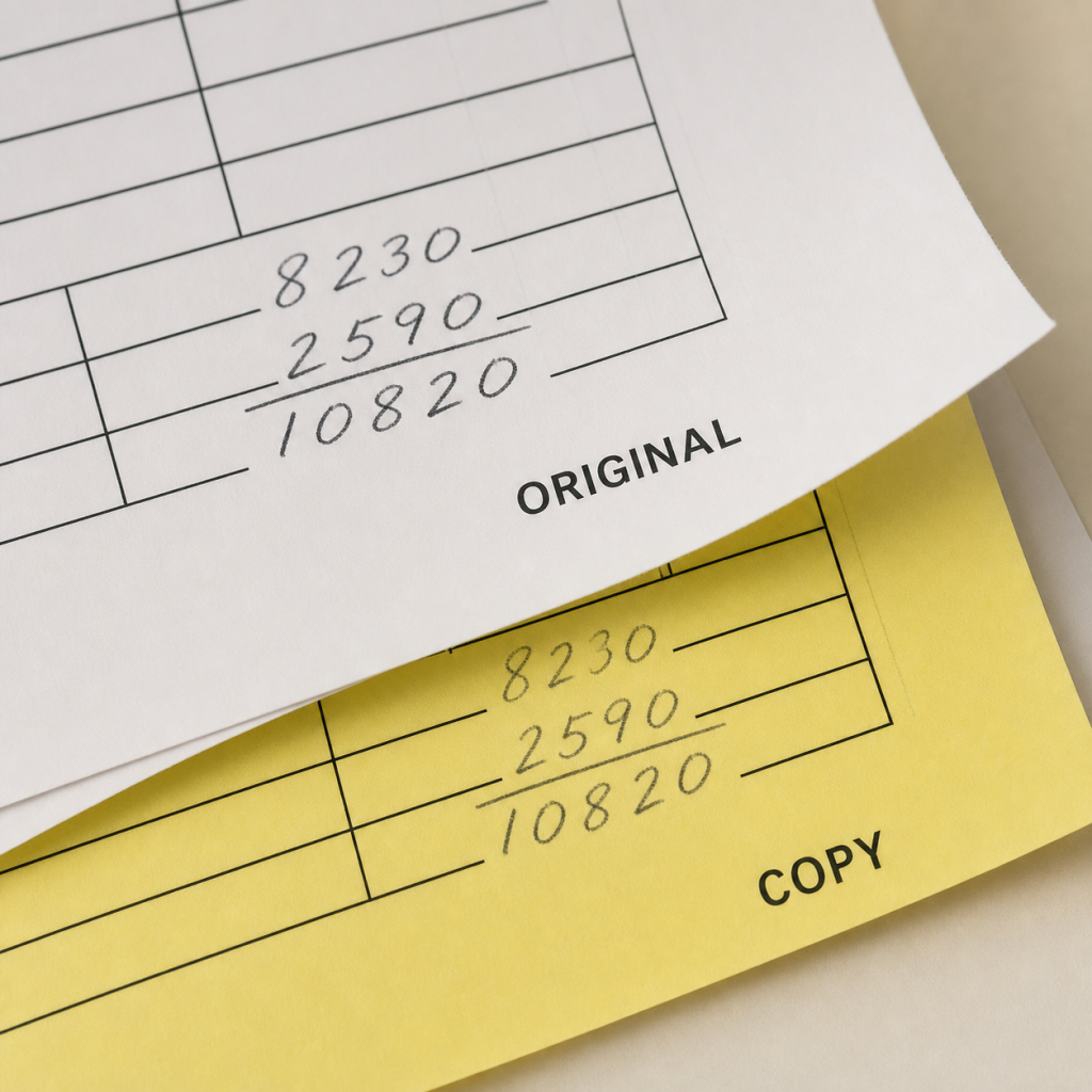 Custom Carbonless Forms – 8.5 × 11 in detail 4