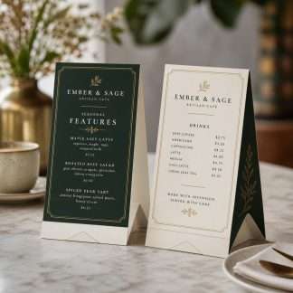 Custom Table Tents – 4.25 × 6 in