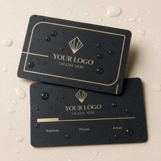 Custom Waterproof PVC Business Cards