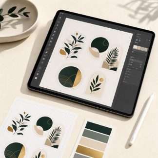Custom Sticker Design & Digital Proof