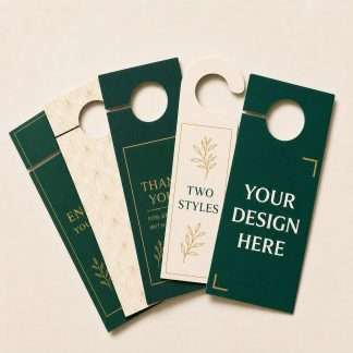 Custom Door Hanger Design & Digital Proof