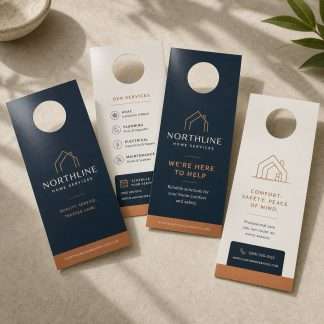 Custom Door Hangers – 3.5 × 8.5 in
