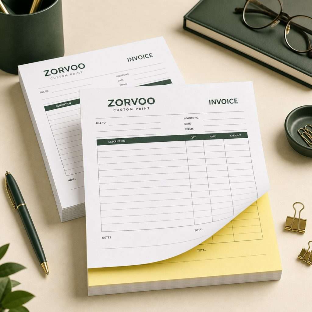 Custom Carbonless Forms – 8.5 × 11 in