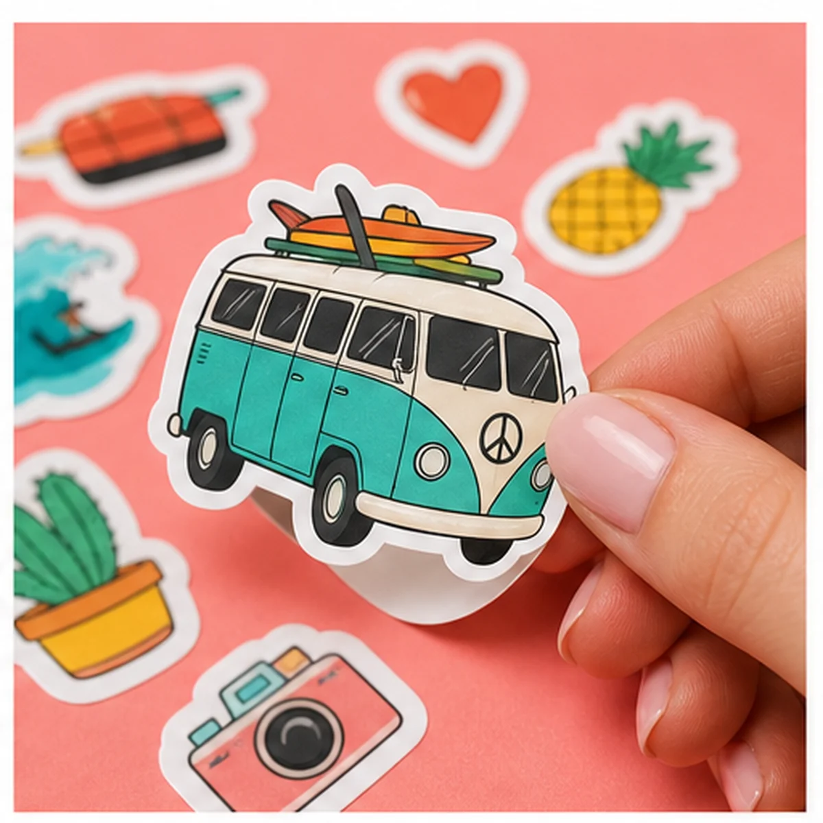 Custom Sticker Sheets detail 2