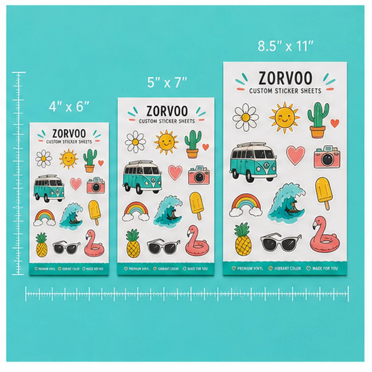 Custom Sticker Sheets detail 5