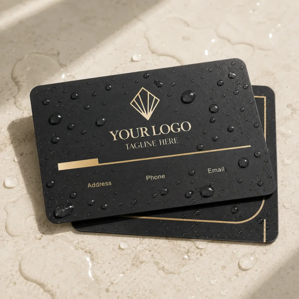 Custom Waterproof PVC Business Cards detail 5