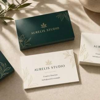 Custom Standard Business Cards – 3.5 × 2 in